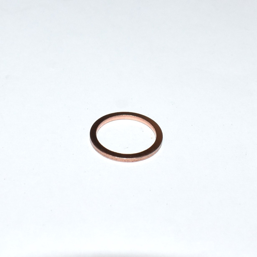 Kobberskive M14x18x1,5mm DIN 7603 - discosupport.dk