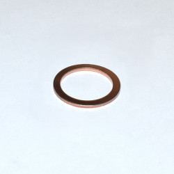 Kobberskive M18x24x1,5mm DIN 7603 - discosupport.dk