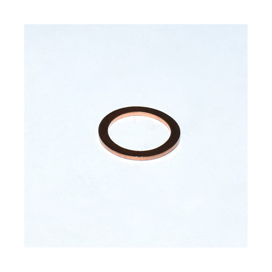 Kobberskive M10x14x1mm DIN 7603 - 4043952518144 - discosupport.dk