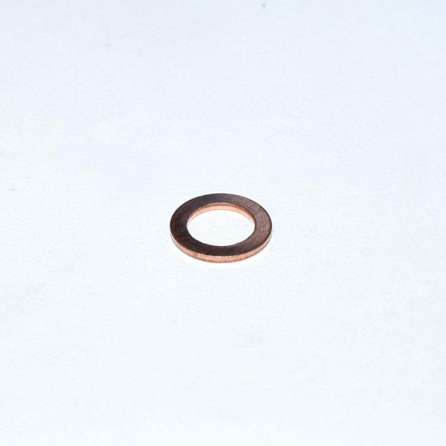 Kobberskive M6x10x1mm DIN 7603 - discosupport.dk