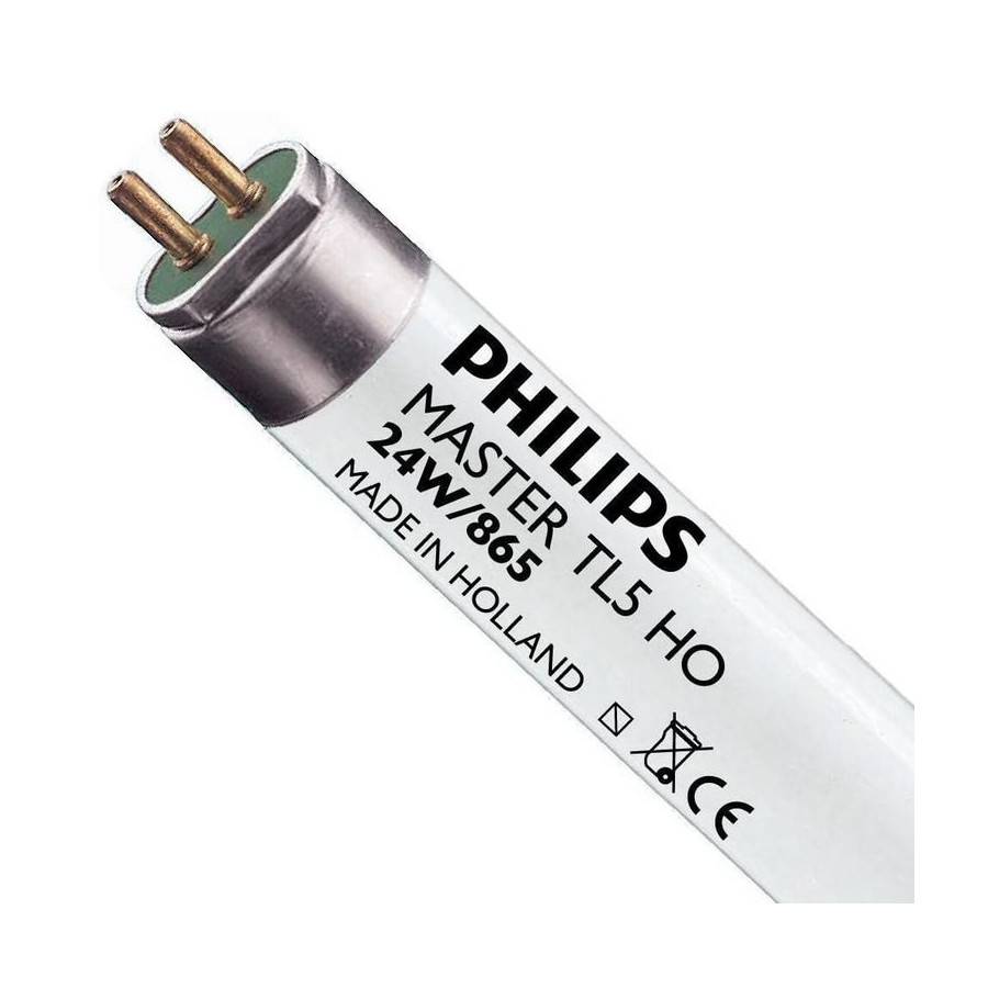 24W Philips Master TL5 24W/865 HO -  55cm - Dagslys Lysstofrør - discosupport.dk