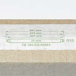 15W Lysstofrør GE Polylux XL F15W-840 - 44cm - Kold Hvid 4000K - discosupport.dk