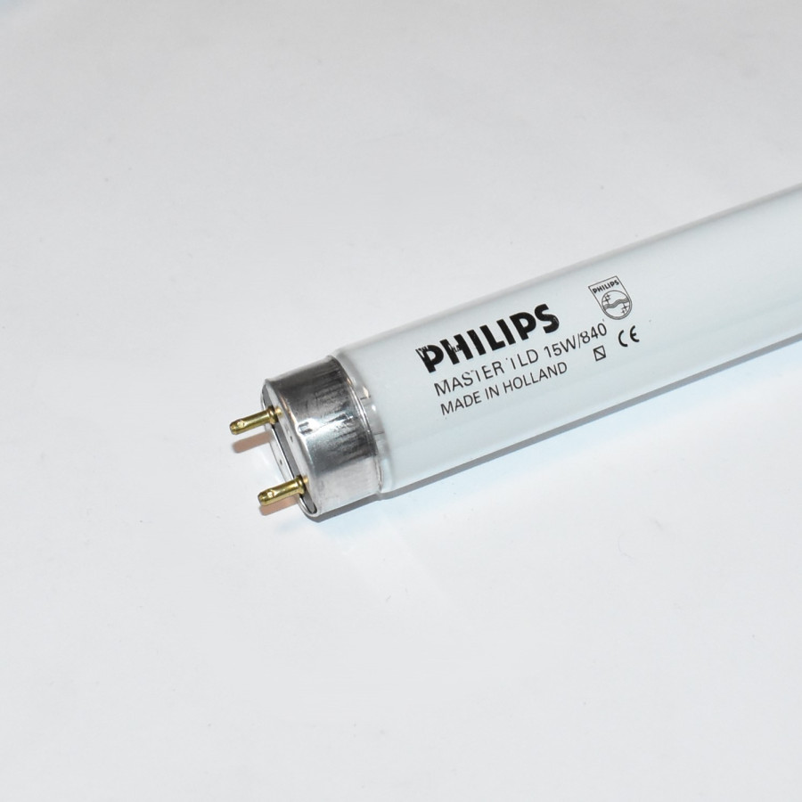 15W Lysstofrør Philips Master TL-D Super 15W/840 - 44cm - Kold Hvid 4000K - discosupport.dk