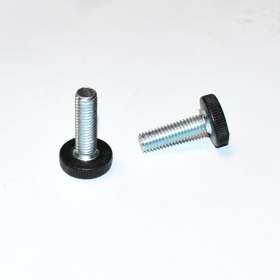 Stillefod M8x30mm - dia 20mm - Gevindfod - Maskinfod - Stilleskrue - discosupport.dk
