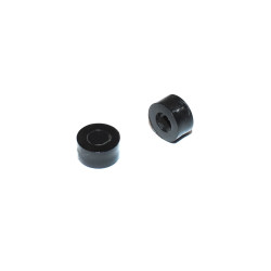 M5 Sort Plast Afstandsskive - Ø10mm Højde 5mm - Distanceskive - discosupport.dk