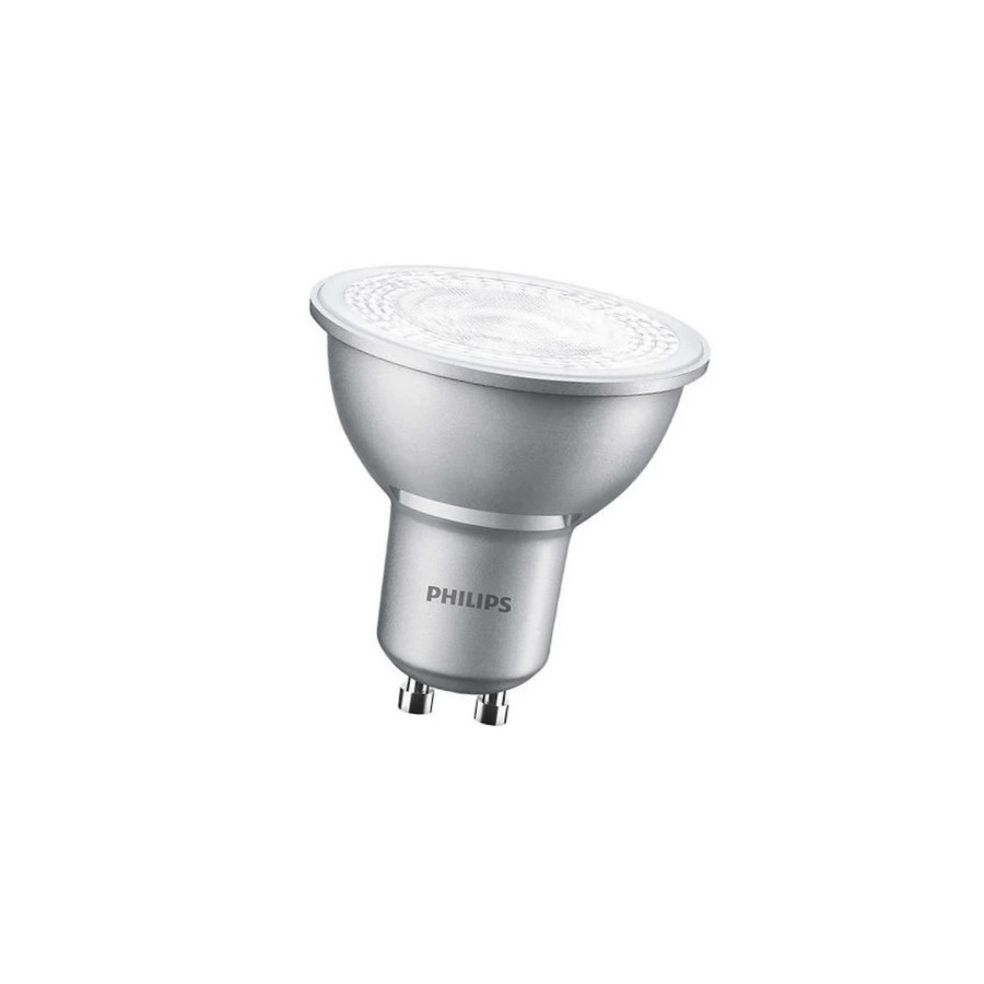 Philips LED GU10 3,5W 827 - 40° dæmpbar spotpære - reflektorpære - discosupport.dk