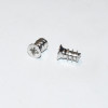 6,3x11mm Blanke skruer til montering i skuffeskinner og 5mm huller i skabe - discosupport.dk