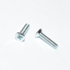 M4x18mm Maskinskrue Undersænket Linsehoved PZ2 - elgalvaniseret - 100stk KUN 15kr på discosupport.dk!