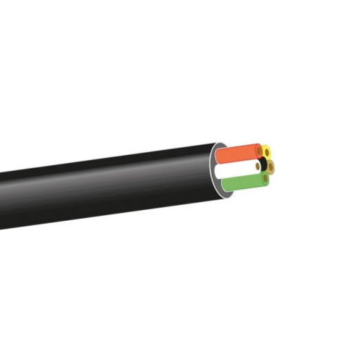 Kabel til styrestrøm 6x0,5mm2 - 1852 Marine Quality - Sort - discosupport.dk