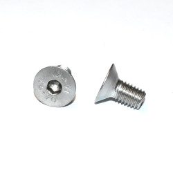 M8x16mm Rustfri A4 Unbrakoskrue DIN 7991 Undersænket - discosupport.dk