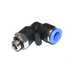 Legris 3199 08 10 Vinkel gevindadapter 1/8" han - til 8mm Indstik - gevind-til-slange - discosupport.dk
