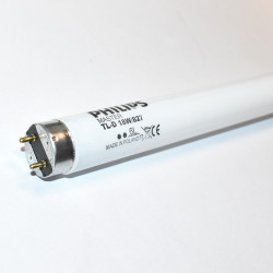 18W/827 Lysstofrør Philips TL-D T8 - 59cm - Ekstra Varm Hvid 2700K - discosupport.dk