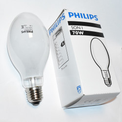 Philips SON 70W 220 I E27 gaspære - 2000K - 5600lm - discosupport.dk