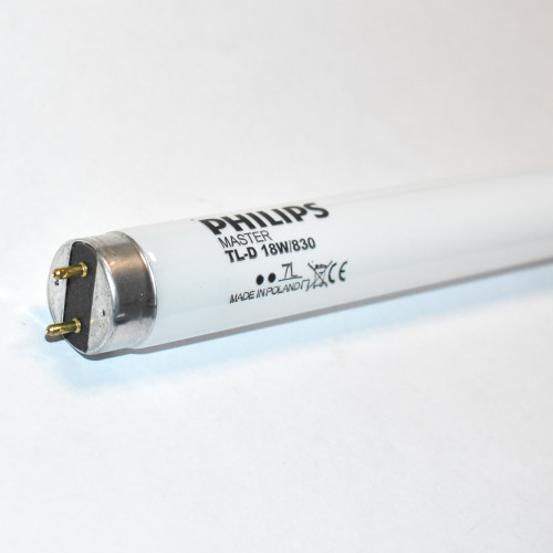 Philips TL-D 18W/830 T8 - 59cm lysstofrør - Varm Hvid 3000K - discosupport.dk Philips TL-D 18W/830 T8 - 59cm lysstofrør - Varm Hvid 3000K - discosupport.dk
