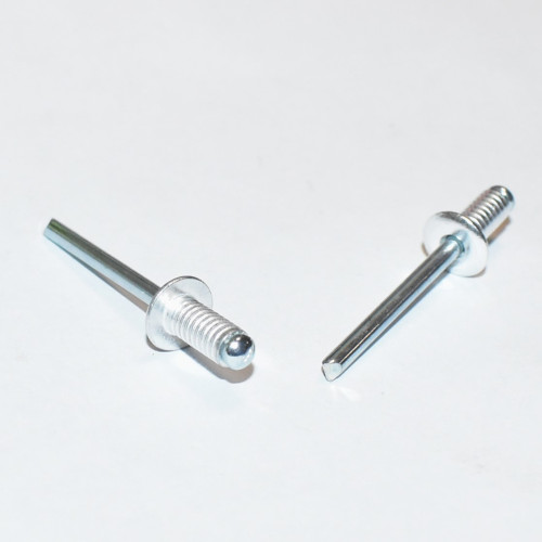4,8x10mm Popnitter Alu/stål - Woodgrip Rillet 4.8x10mm - Pose med 50stk