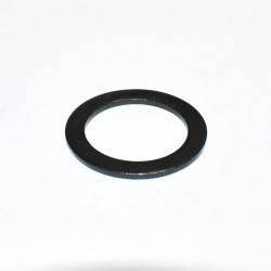 M24 - M25 Sort galvanisertet spændeskive Ø25x35x2mm - Passkive - discosupport.dk