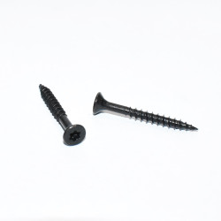 3,5x30mm Sort galvaniseret spunskrue Torx 15 undersænket - discosupport.dk