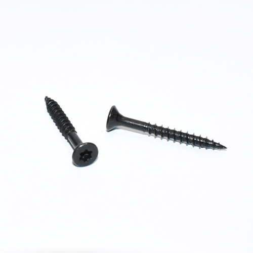 3,5x30mm Sort galvaniseret spunskrue Torx 15 undersænket - discosupport.dk
