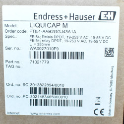 Endress+Hauser Liquicap M FTI51 niveausensor - discosupport.dk