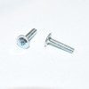 M4x18mm Skabsskrue med fladt hoved PZ2 elgalvaniseret - discosupport.dk