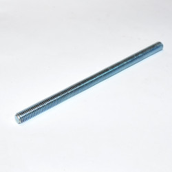 M8x145mm Gevindstang - elgalvaniseret blank - discosupport.dk