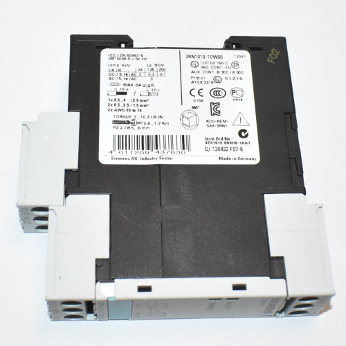 Siemens 3RN1010-1CW00 Motorbeskyttelse Thermistor - discosupport.dk