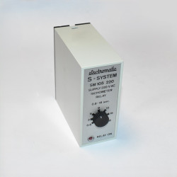 Electromatic S-System SM 105 220 Tachometer Relay 0,8-18 sec - 230V - discosupport.dk