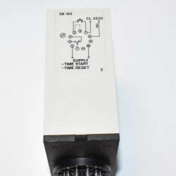 Electromatic S-System SB 165 024 - 24V AC - Interval Timer 3-60min - discosupport.dk