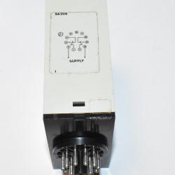Electromatic S-System SA 205 220 - Delay on operate 0,15-3 sek - 230V AC - discosupport.dk