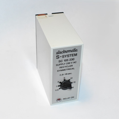 Electromatic S-System SC 105 230 Symmetrical Recycler 0,8-18 sek - 230V AC - discosupport.dk Electromatic S-System SC 105 230 Symmetrical Recycler 0,8-18 sek - 230V AC - discosupport.dk