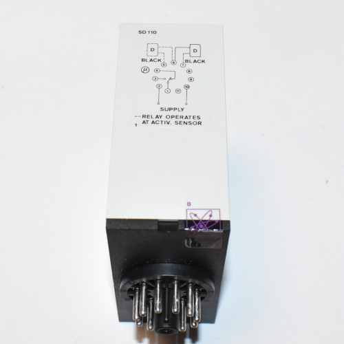 Electromatic S-System SD 110 024 Inductive Sensor Relay - 24V AC - discosupport.dk