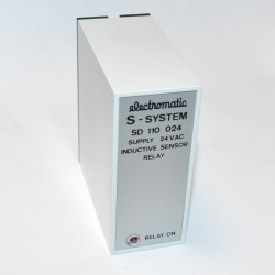 Electromatic S-System SD 110 024 Inductive Sensor Relay - 24V AC - discosupport.dk
