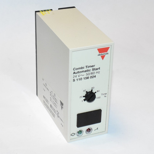 Electromatic S-System S 110 156 024 Combi Timer Automatic Start 24V AC - discosupport.dk