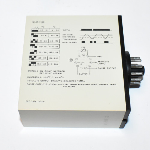 Carlo Gavazzi S 1451 156 230 Temperature Level Relay 230V - discosupport.dk