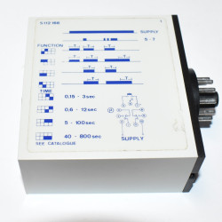 Electromatic S-System S 112166 024 Interval Timer External Start  20-28VAC - 24V AC - discosupport.dk