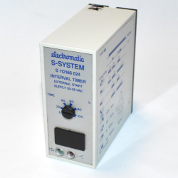 Electromatic S-System S 112166 024 Interval Timer External Start  20-28VAC - 24V AC - discosupport.dk