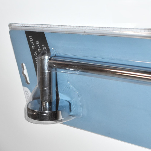 Håndklædestang 60cm - Saniscan Moon Dust - Blank Chrom - discosupport.dk