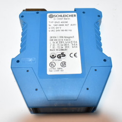 Schleicher SNO 4003K Sikkerhedsrelæ 24V AC/DC - discosupport.dk