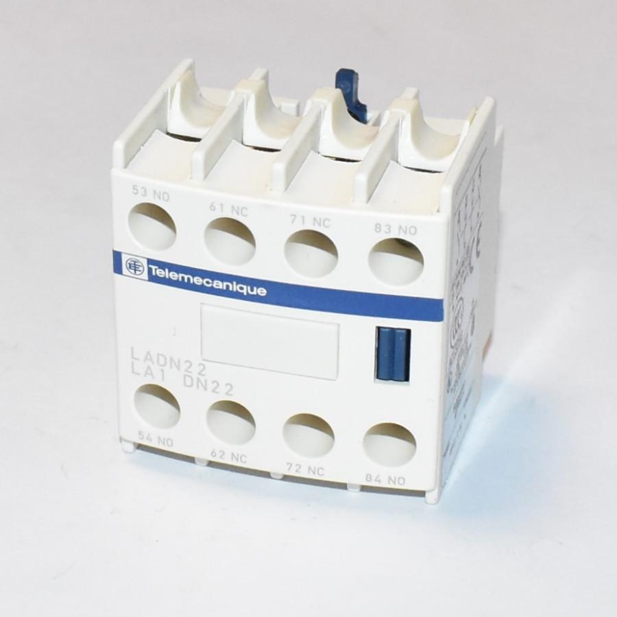 Schneider LADN22 Hjælpekontaktblok 2NO + 2NC - 3389110384031 - discosupport.dk