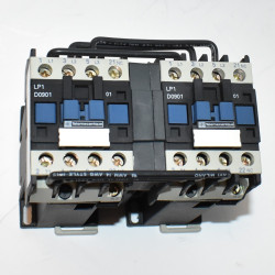 Telemecanique LP2 D0901BD Reverserende Kontaktor 4kW - Spole 24V DC - discosupport.dk