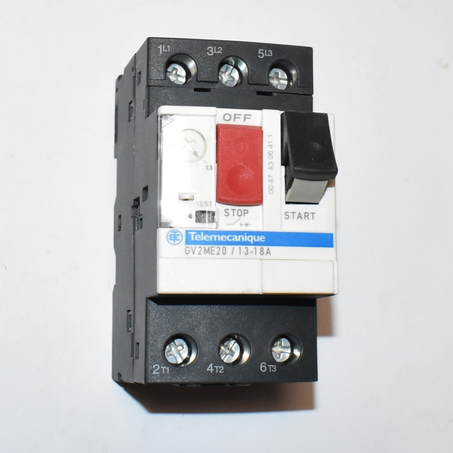 Telemecanique Motorværn GV2ME20 - 13-18A - Automatsikring til motorbeskyttelse - Schneider Electric - discosupport.dk
