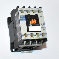 Telemecanique CA4 DN22BD Kontaktor - Spole 24V DC - Schneider Electric - discosupport.dk