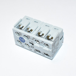 Hjælpekontakt - Allen-Bradley 195-AB22 Aux Kontaktblok 2xNO + 2xNC - discosupport.dk