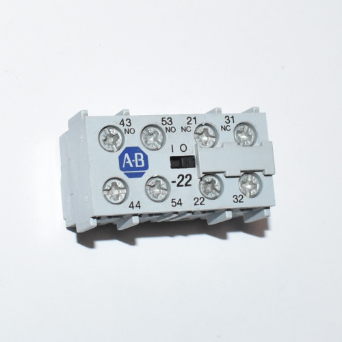 Hjælpekontakt - Allen-Bradley 195-AB22 Aux Kontaktblok 2xNO + 2xNC - discosupport.dk