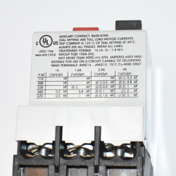 Håndbetjent Motorværn - Benedict & Jäger MU25A-2,5 - 1,6A - 2,5A - discosupport.dk