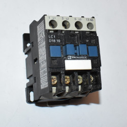 Telemecanique kontaktor LC1 D1810 - 400V Spole - 400V 7,5kW - LC1D1810Q7 - discosupport.dk