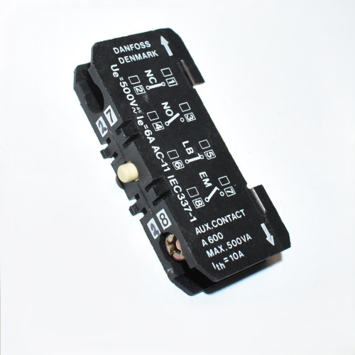 Danfoss CB-EM 7-8 Hjælpekontakt - Tidlig Slutte - 037H0113 - discosupport.dk Danfoss CB-EM 7-8 Hjælpekontakt - Tidlig Slutte - 037H0113 - discosupport.dk