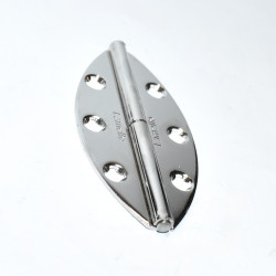 Blank Chrom Kanthængsel 35x72mm Lamello Duplex 166013 - discosupport.dk
