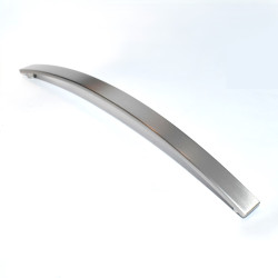 Furnipart 240mm Skuffegreb Børstet Stål - Hulafstand 225mm - discosupport.dk
