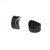 M8 Sort Plast Distanceskive til 25mm rør - højde 8mm - discosupport.dk